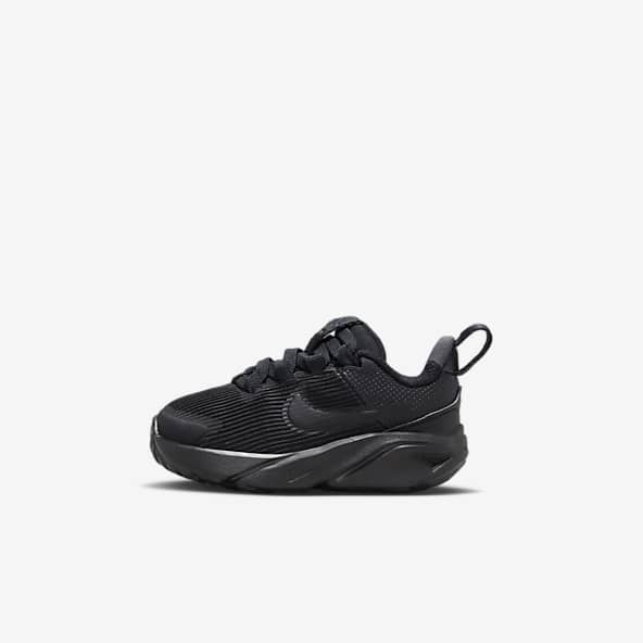 Girls Black Trainers Shoes. Nike BE